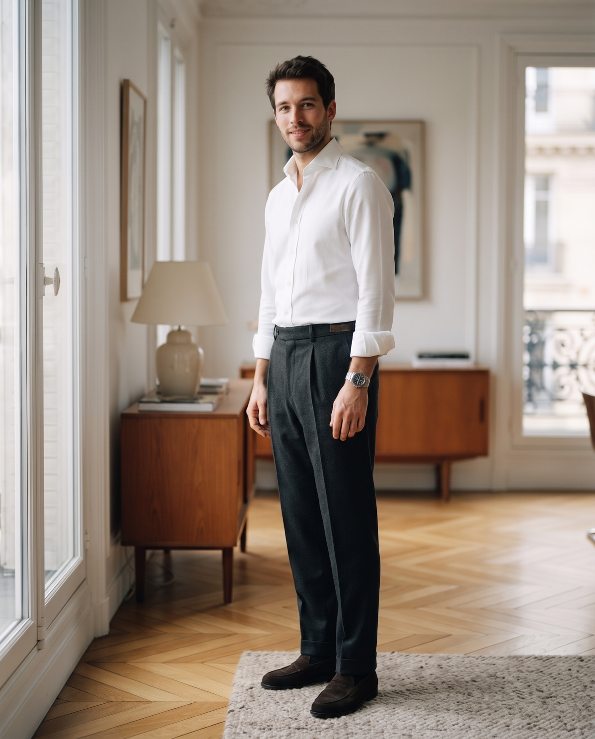 Popokid - Theo Classic Oxford Shirt