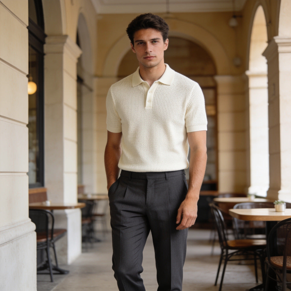 Popokid - Arthur Relaxed Knit Polo