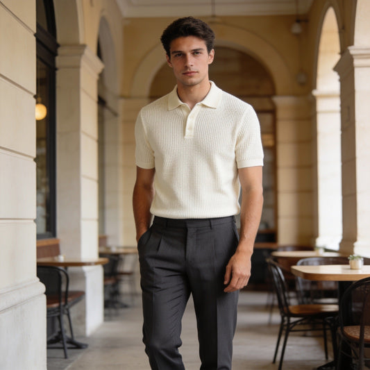 Popokid - Arthur Relaxed Knit Polo