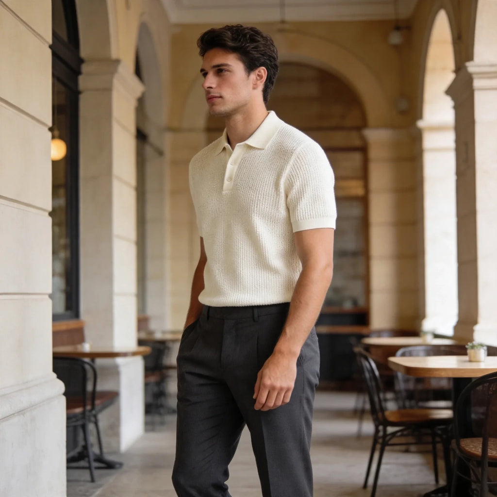 Popokid - Arthur Relaxed Knit Polo