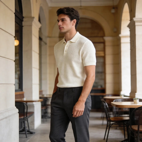 Popokid - Arthur Relaxed Knit Polo