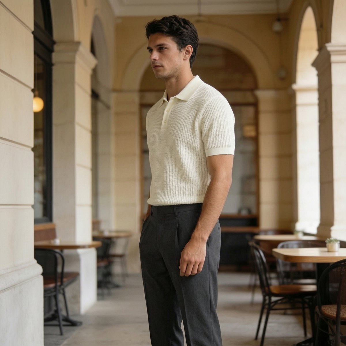 Popokid - Arthur Relaxed Knit Polo
