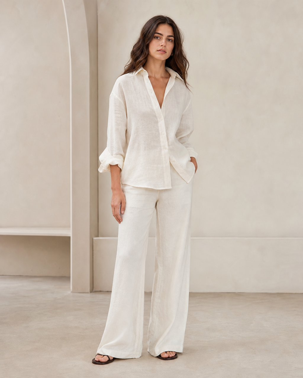 Popokid - Elara Relaxed Linen Shirt