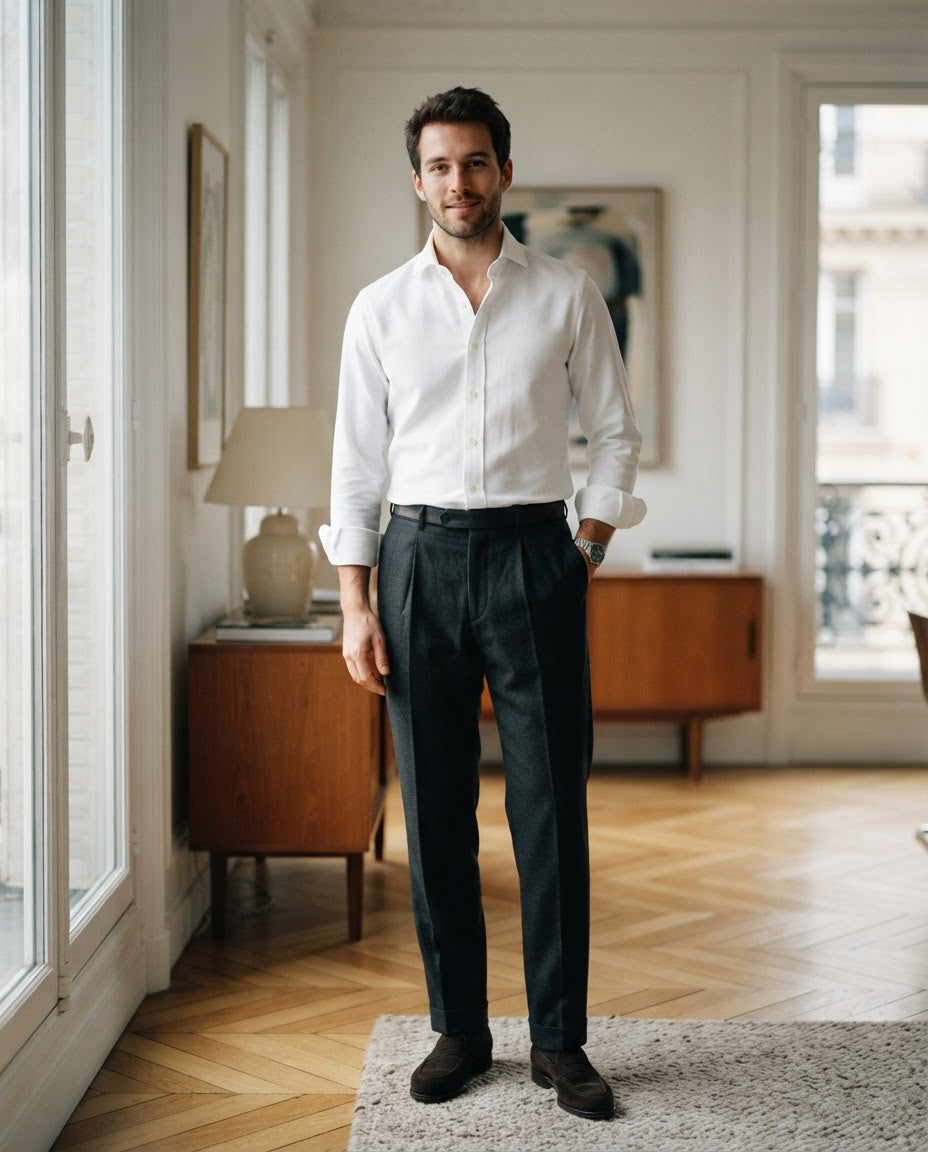 Popokid - Theo Classic Oxford Shirt