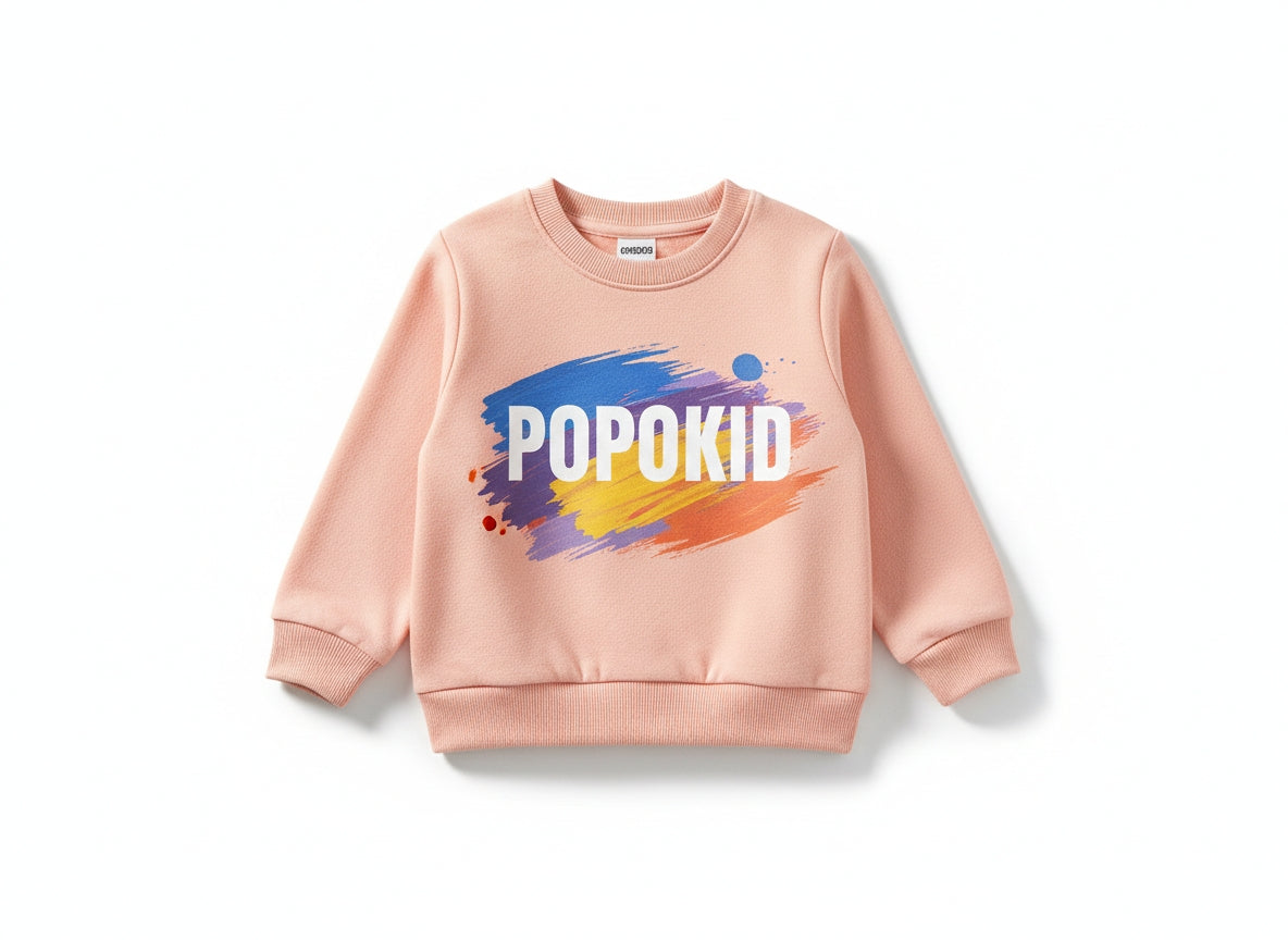 POPOKID Artistic Sun Splash Sweatshirt