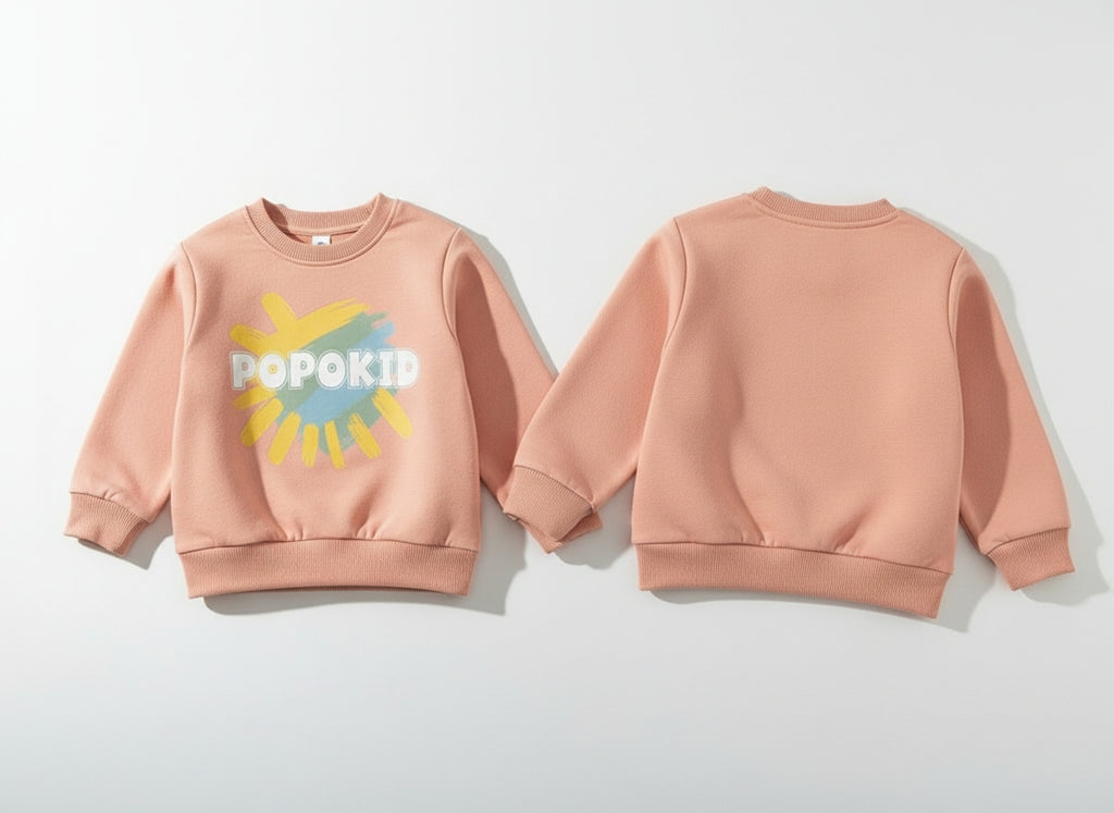 POPOKID Artistic Sun Splash Sweatshirt