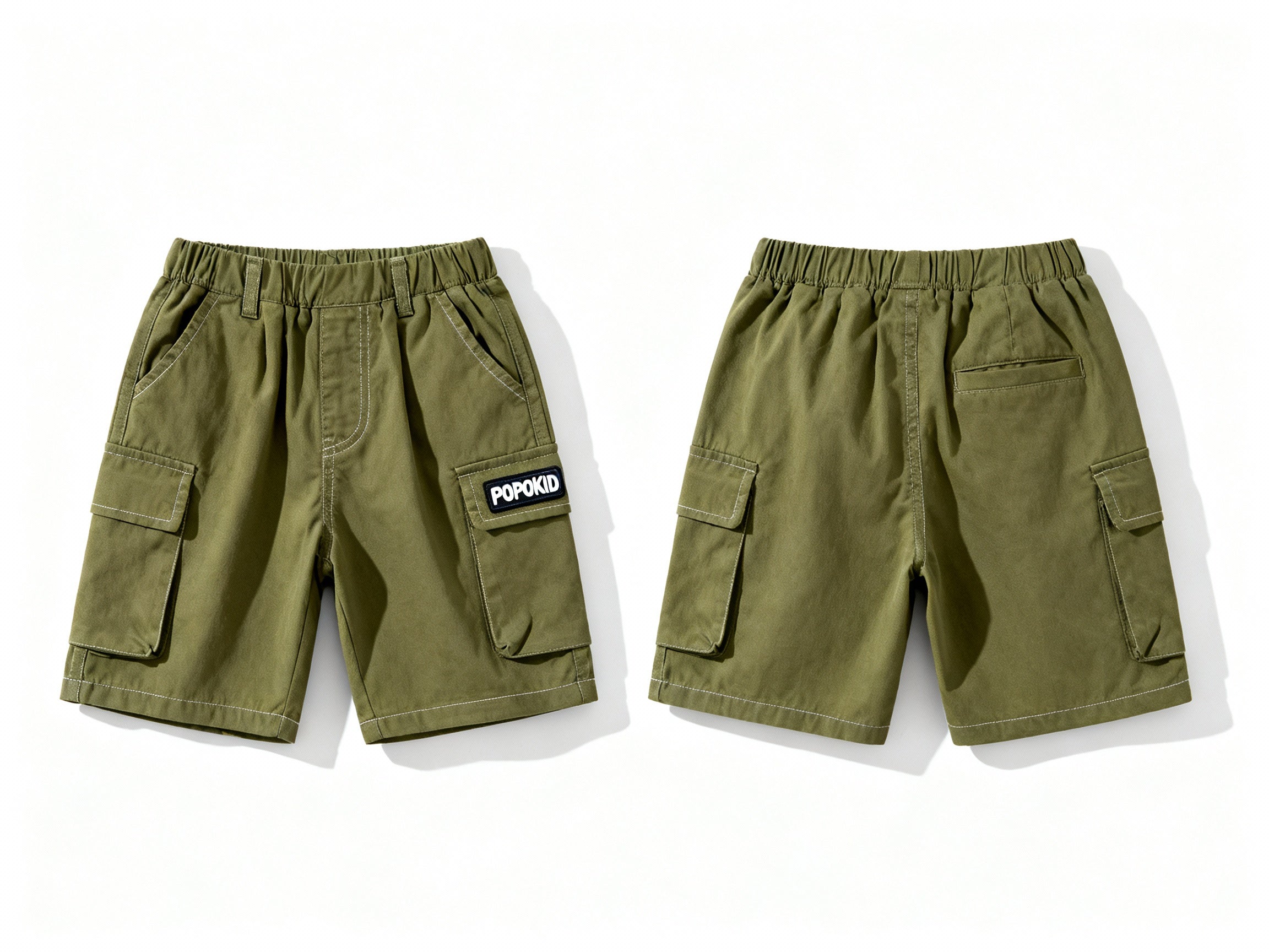 POPOKID Adventure Utility Cargo Shorts