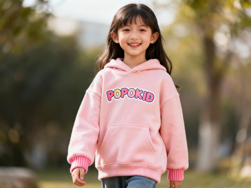 POPOKID Cozy Teddy Kids Hoodie