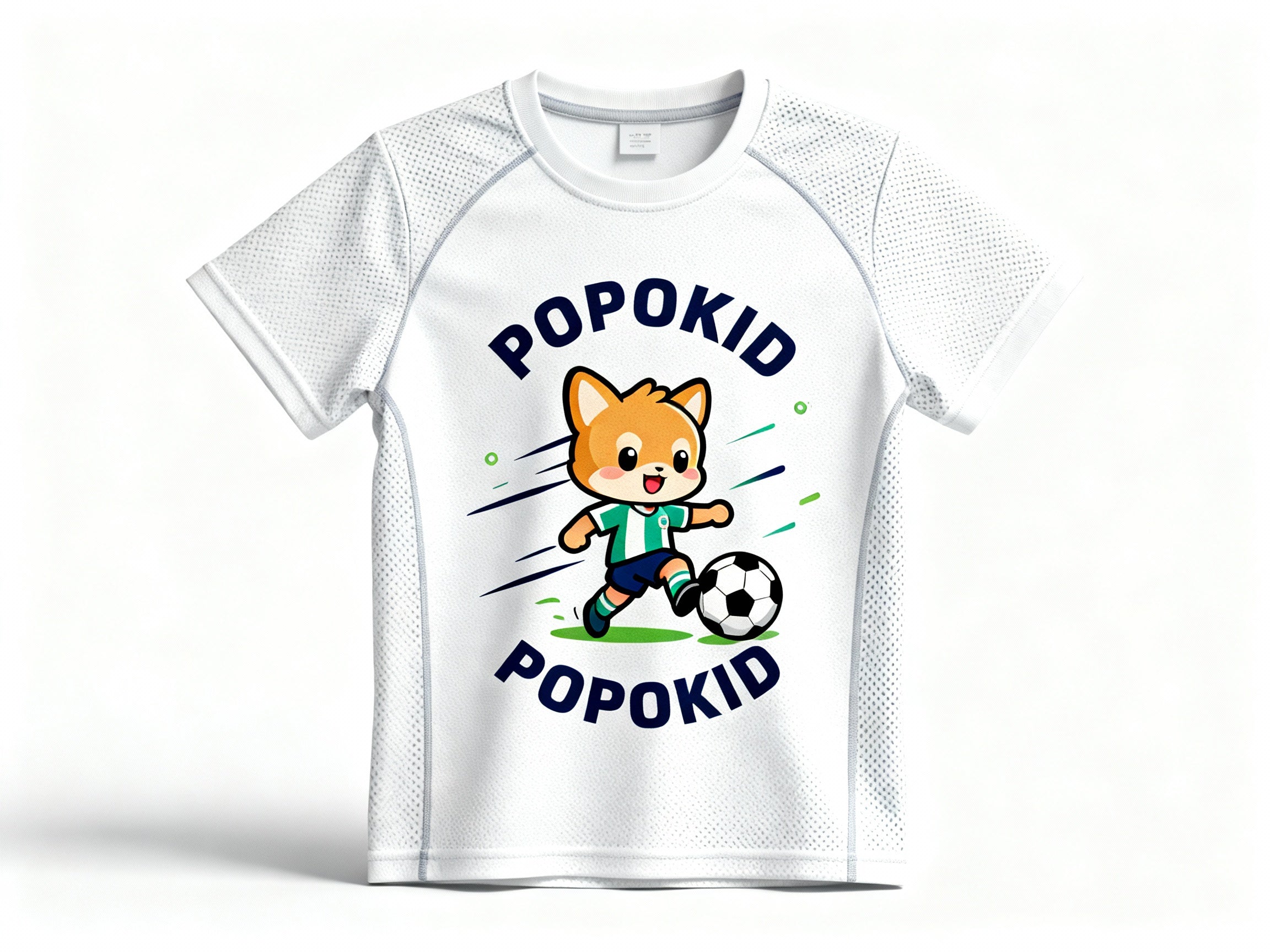 POPOKID Active Fox Mesh Training Tee