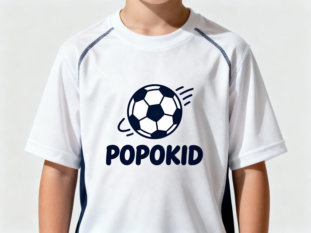 POPOKID Striker Soccer Performance Tee