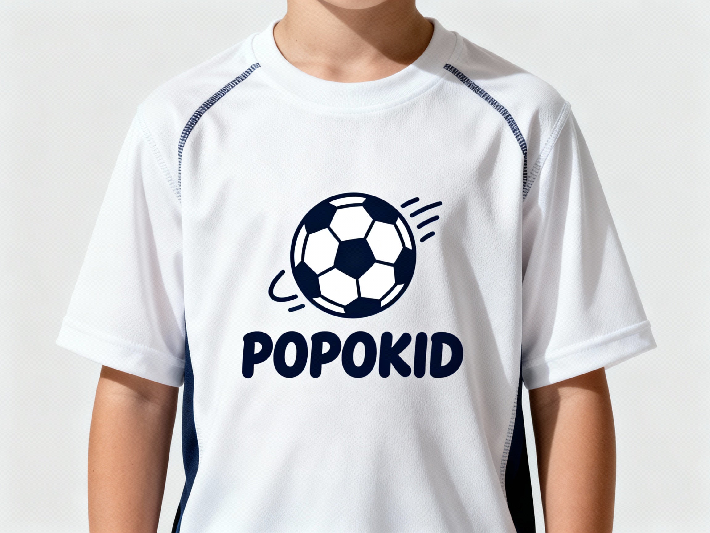 POPOKID Striker Soccer Performance Tee
