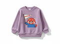 POPOKID Red Panda Flag Crewneck