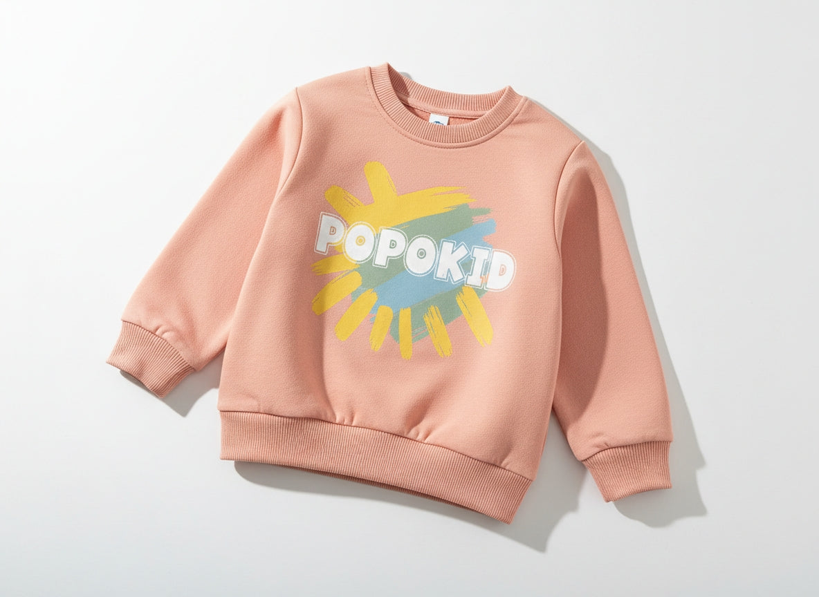 POPOKID Artistic Sun Splash Sweatshirt