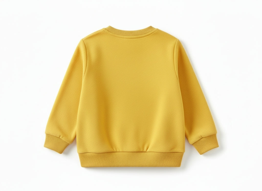 POPOKID Essential Round Patch Sweatshirt