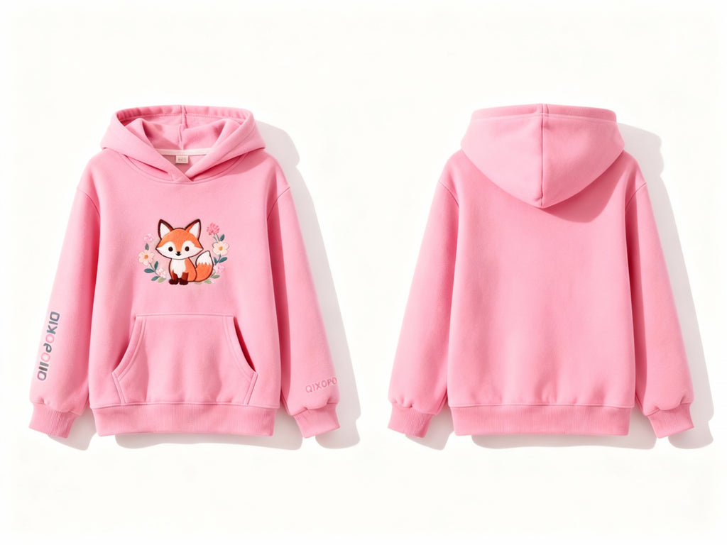 POPOKID Little Fox & Flora Hoodie