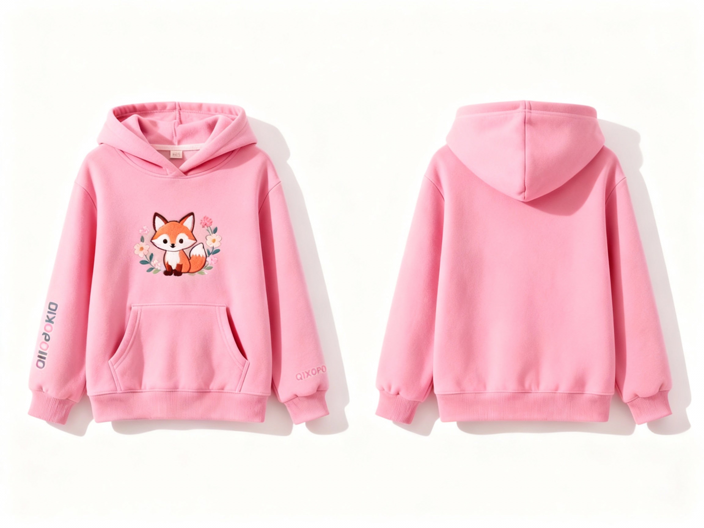 POPOKID Little Fox & Flora Hoodie