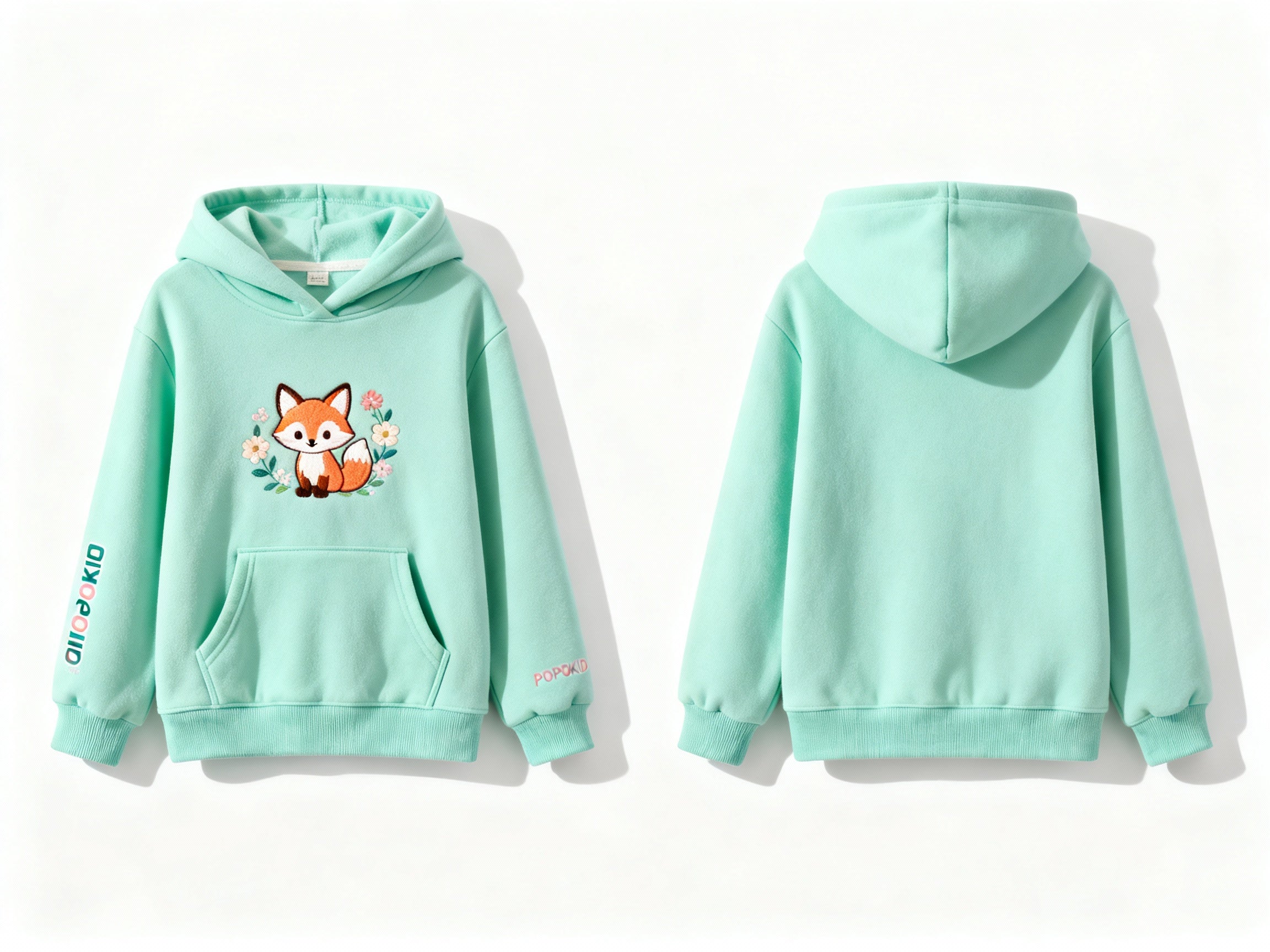 POPOKID Little Fox & Flora Hoodie