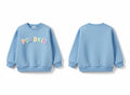 POPOKID Pastel Puff Logo Sweatshirt